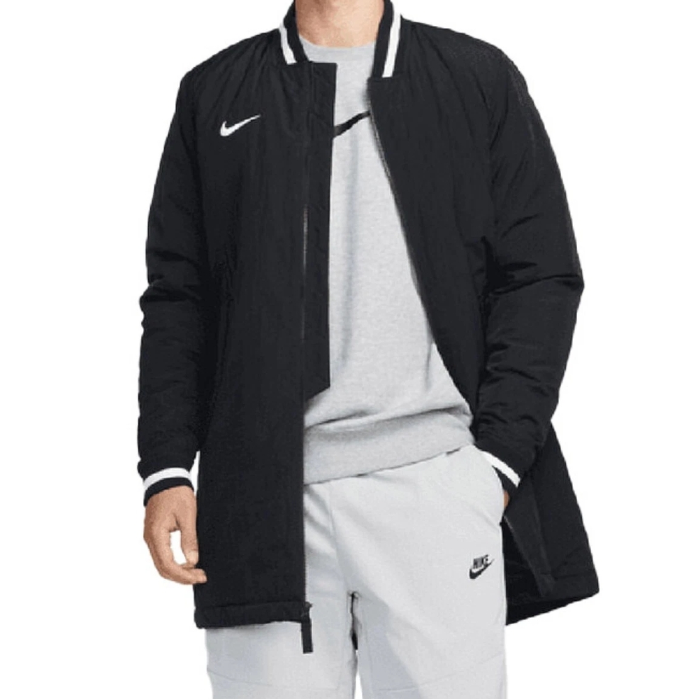 Nike Baseball Stock Dugout Jacket Coat Black White Men’s Size Medium